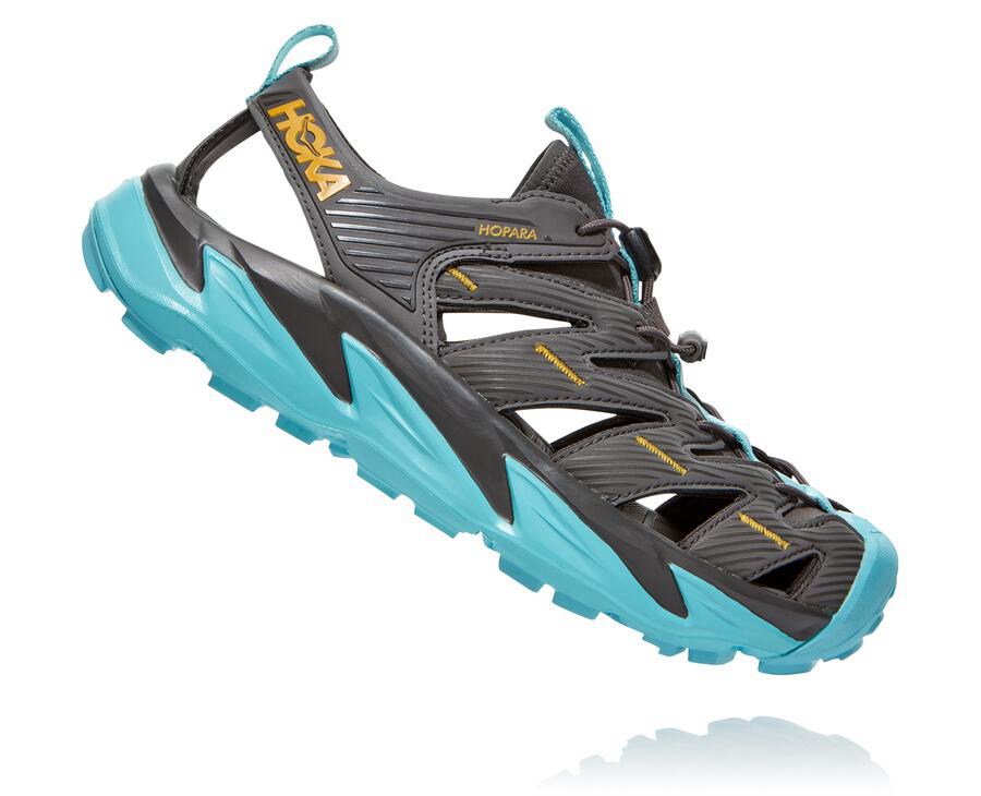 Hoka One One Sandals Womens Dark Grey - Hopara - 87613HASQ